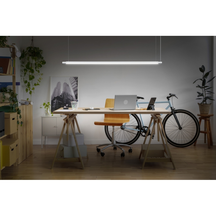 Osram - Lampada a sospensione dimmerabile a LED su cavo OFFICE LINE LED/40W/230V 4000K 120 cm bianco