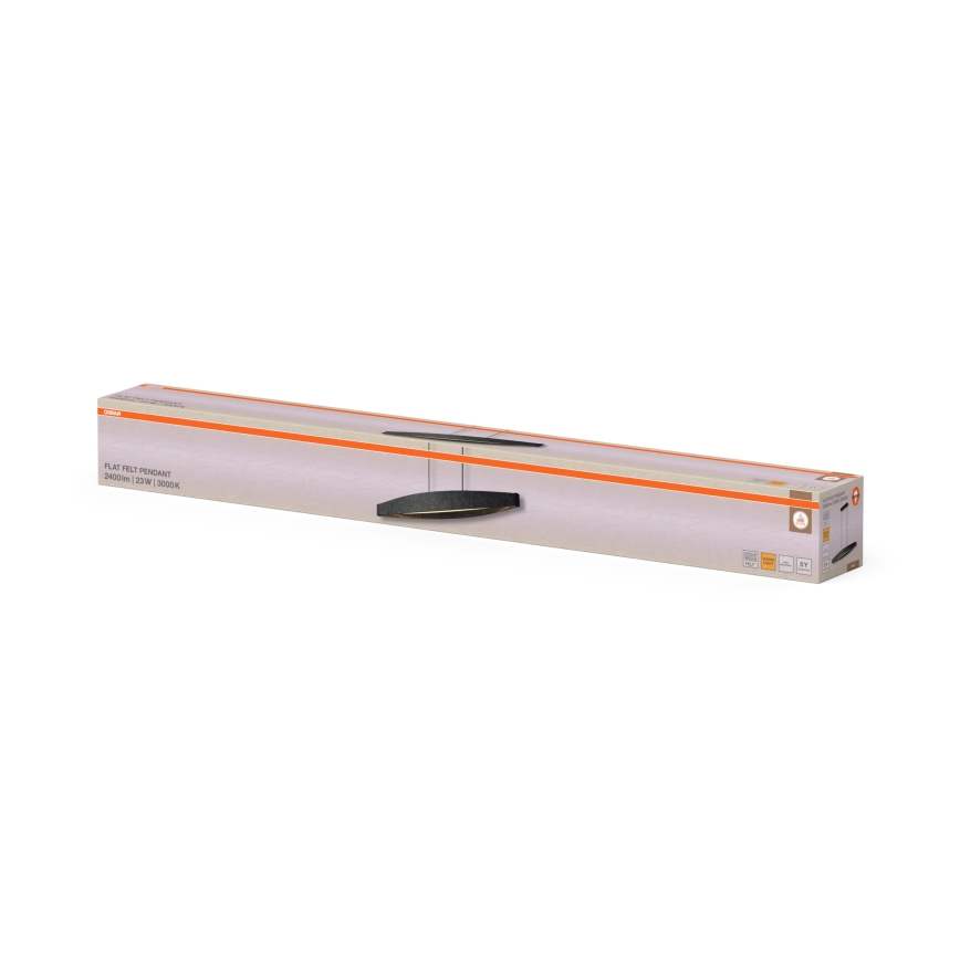 Osram - LED-Pendelleuchte an Kabel DECOR FLAT LED/23W/230V grau