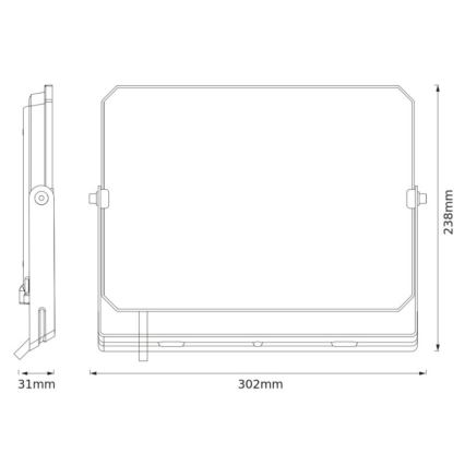 Osram - LED-Reflektor FLOODLIGHT LED/100W/230V 3000K IP65