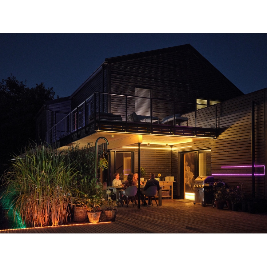 Osram - LED RGB dimmbarer Außen-LED-Streifen FLEX 20m LED/135W/230V IP65 + Fernbedienung