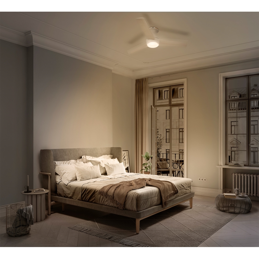 Osram - LED RGB dimmbarer Deckenventilator NORDES LED/18W/230V 3000-6500K + Fernbedienung