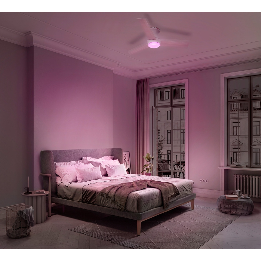 Osram - LED RGB dimmbarer Deckenventilator NORDES LED/18W/230V 3000-6500K + Fernbedienung