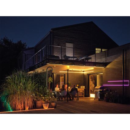 Osram - LED RGB+TW dimmbarer Außen-LED-Streifen SMART+ FLEX 3m LED/12,5W/230V 2700-6500K IP44 Wi-Fi