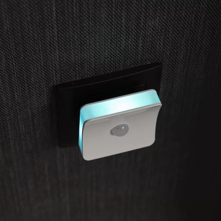 Osram - Veilleuse LED RGB à brancher avec capteur LUNETTA LED/0,3W/230V