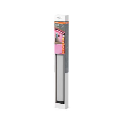 Osram - LED RGBW dimmbare Unterbauleuchte mit Bewegungsmelder LINEAR EDGE LED/8W/230V 50 cm schwarz + Fernbedienung
