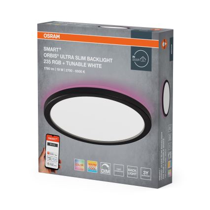 Osram - LED RGBW dimmbare Deckenleuchte SMART+ ORBIS LED/19W/230V Ø 23,5 cm 2700-6500K Wi-Fi