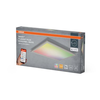 Osram -LED RGBW dimmbare Deckenleuchte SMART+ PLANON LED/28W/230V 60x30 cm Wi-Fi