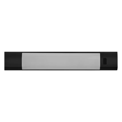 Osram - LED RGBW dimmbare Unterbauleuchte mit Bewegungsmelder LINEAR EDGE LED/4W/230V 30 cm schwarz + Fernbedienung