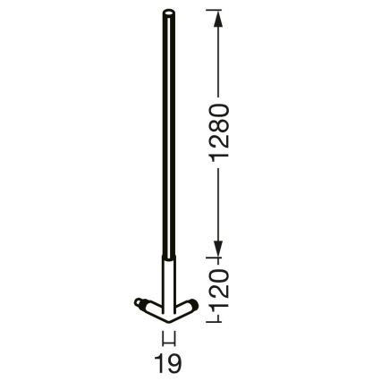 Osram - LED RGBW Lampada da terra dimmerabile SMART+ CORNER LED/14W/230V 3000-6500K Wi-Fi
