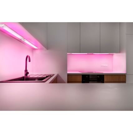 Osram - lampada sottopensile LED RGBW dimmerabile LINEAR EDGE LED/8W/230V 50 cm bianca + telecomando