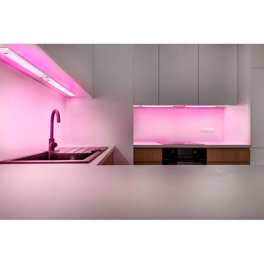 Osram - lampada sottopensile LED RGBW dimmerabile LINEAR EDGE LED/8W/230V 50 cm bianca + telecomando
