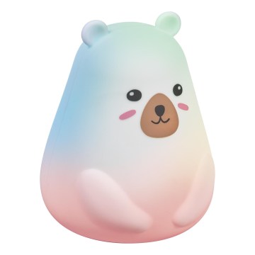 Osram - LED RGBW lampada touch dimmerabile per bambini NIGHTLUX BEAR LED/0,7W/3,7V 1200 mAh bianca