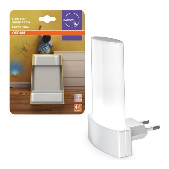 Osram - LED RGBW Nachtlicht mit Sensor LUNETTA LED/0,28W/230V