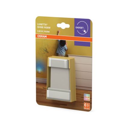 Osram - LED RGBW Nachtlicht mit Sensor LUNETTA LED/0,28W/230V