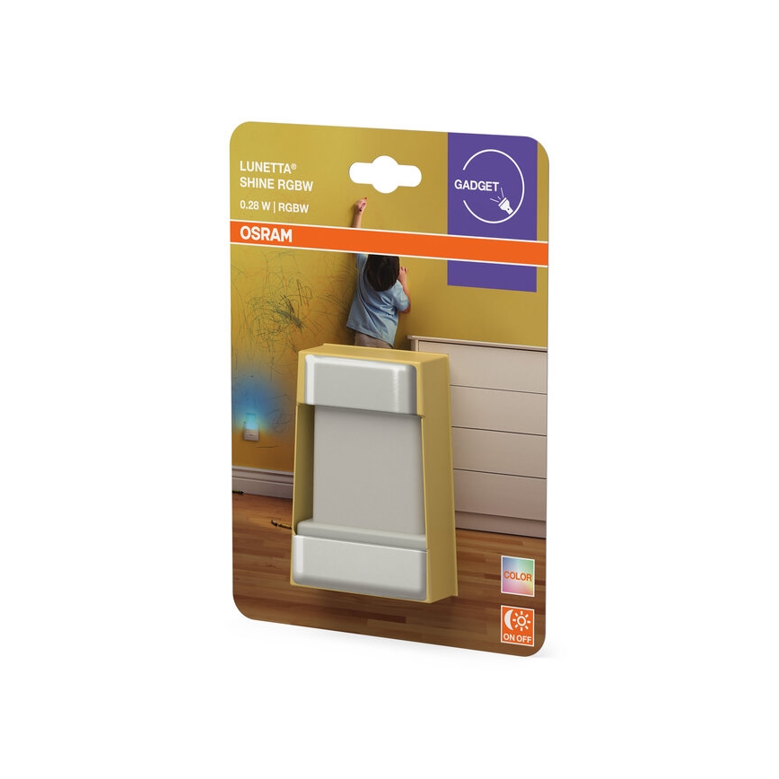 Osram - LED RGBW Nachtlicht mit Sensor LUNETTA LED/0,28W/230V