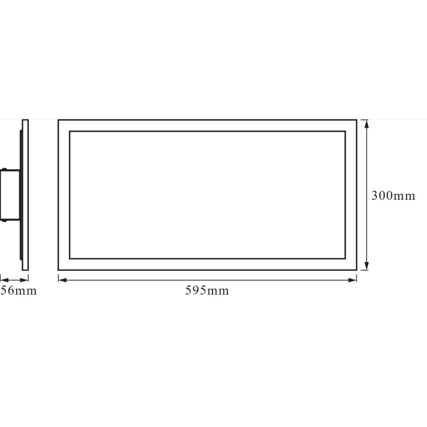 Osram -LED RGBW Plafoniera dimmerabile SMART+ PLANON LED/28W/230V 60x30 cm Wi-Fi