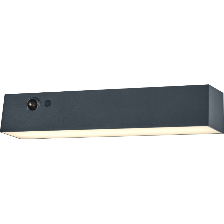 Osram - LED-Solar-Wandleuchte mit Sensor ENDURA STYLE LED/12,4W/4,2V 2000 mAh IP54 Anthrazit