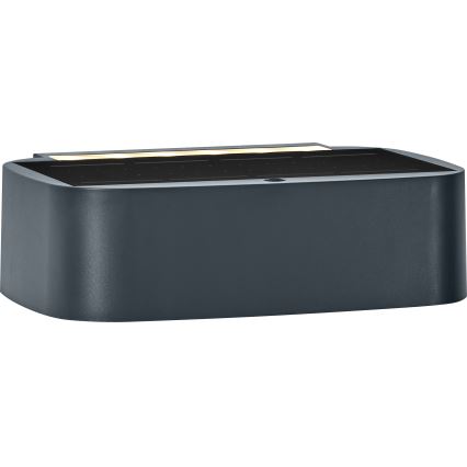 Osram - dimmbare LED-Solar-Wandleuchte ENDURA STYLE LED/7,6W/4,2V 2000 mAh IP65 anthrazit