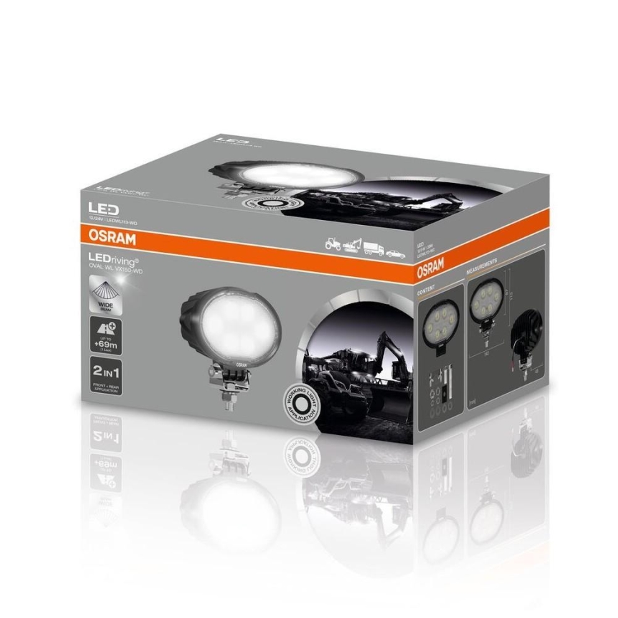 Osram - LED-Spot für Fahrzeuge OVAL WL VX150-WD LED/28W/12/24V IP69 6000K