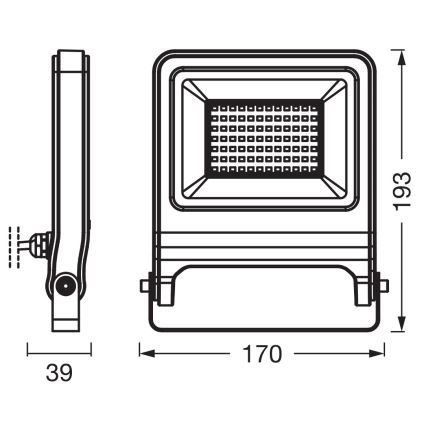 Osram - LED-Strahler ENDURA LED/50W/230V 4000K IP65