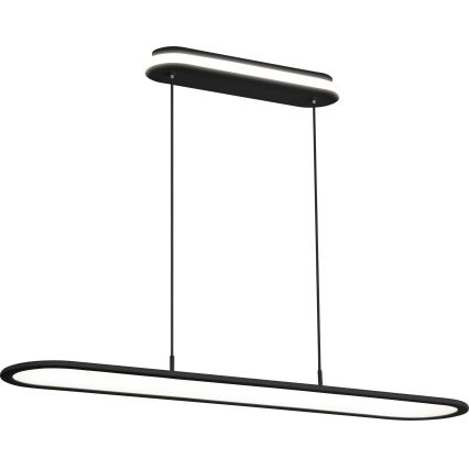 Osram - Suspension LED dimmable sur câble OFFICE LINE LED/57W/230V 4000K 100 cm CRI 90 noire