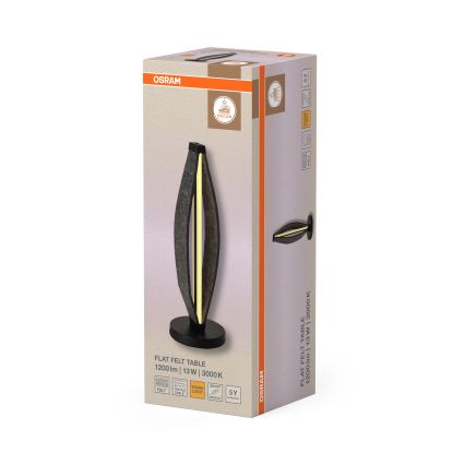 Osram - LED Tischleuchte DECOR FLAT LED/13W/230V grau