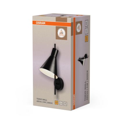 Osram - LED-Wandleuchte DECOR TOKIO LED/5W/230V schwarz