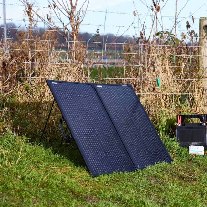 Osram - Leistungsstarkes Solarpanel zum unabhängigen Laden BATTERY CHARGE SOLAR 100W IP65