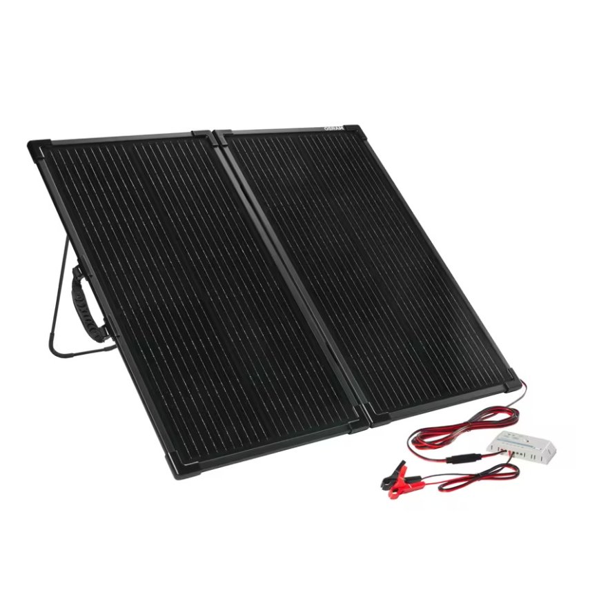 Osram - Leistungsstarkes Solarpanel zum unabhängigen Laden BATTERY CHARGE SOLAR 100W IP65