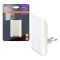 Osram - Luce notturna LED con sensore crepuscolare LUNETTA LED/0,3W/230V
