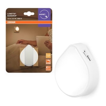Osram - Luce notturna LED dimmerabile da spina LUNETTA LED/0,5W/230V