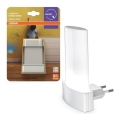 Osram - Luce notturna LED RGBW con sensore LUNETTA LED/0,28W/230V