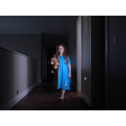 Osram - Luce orientativa a LED con sensore NIGHTLUX LED/0,3W/3xAAA IP54