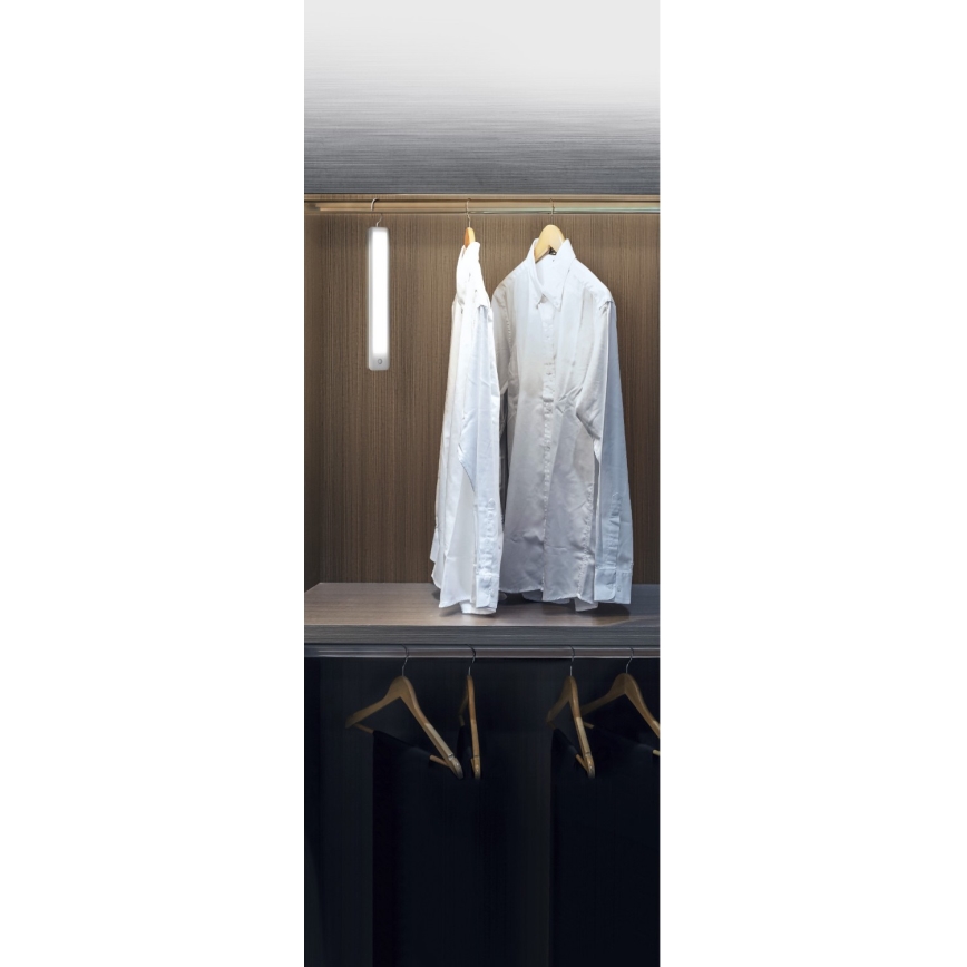 Osram - Luminaire d'orientation LED suspendu avec détecteur de mouvement MOBILE LED/2,35W/5V 1000 mAh blanc