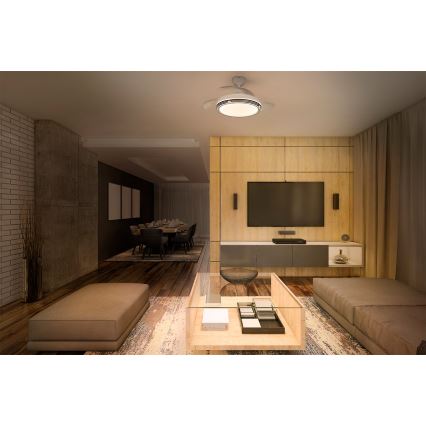 Osram - Plafonnier LED dimmable avec ventilateur LEVECHE LED/36W/230V 3000/4000/6500K + télécommande