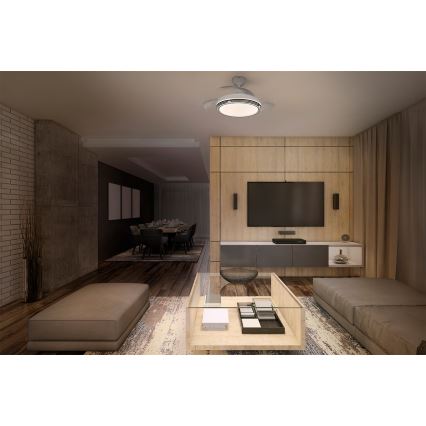 Osram - Plafonnier LED dimmable avec ventilateur LEVECHE LED/36W/230V 3000/4000/6500K + télécommande