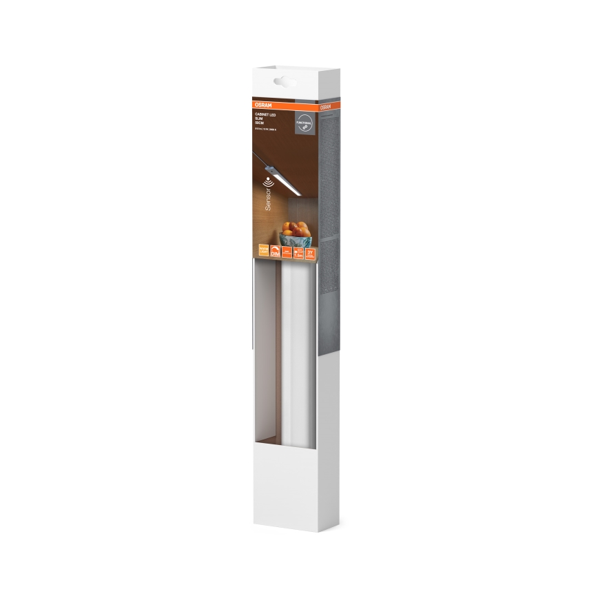 Osram - Luminaire LED sous-meuble dimmable avec capteur de mouvement CABINET LED/10W/230V 3000K 50 cm blanc