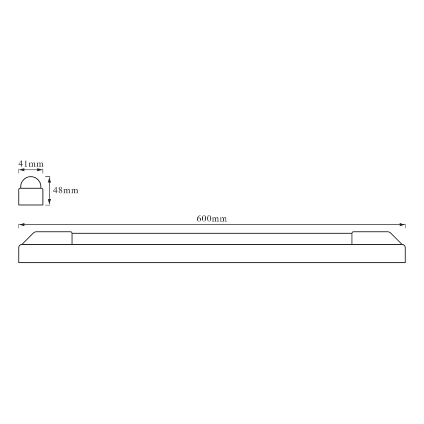 Osram - Luminaire LED sous-meuble POWER BATTEN LED/12W/230V 3000K 60 cm blanc