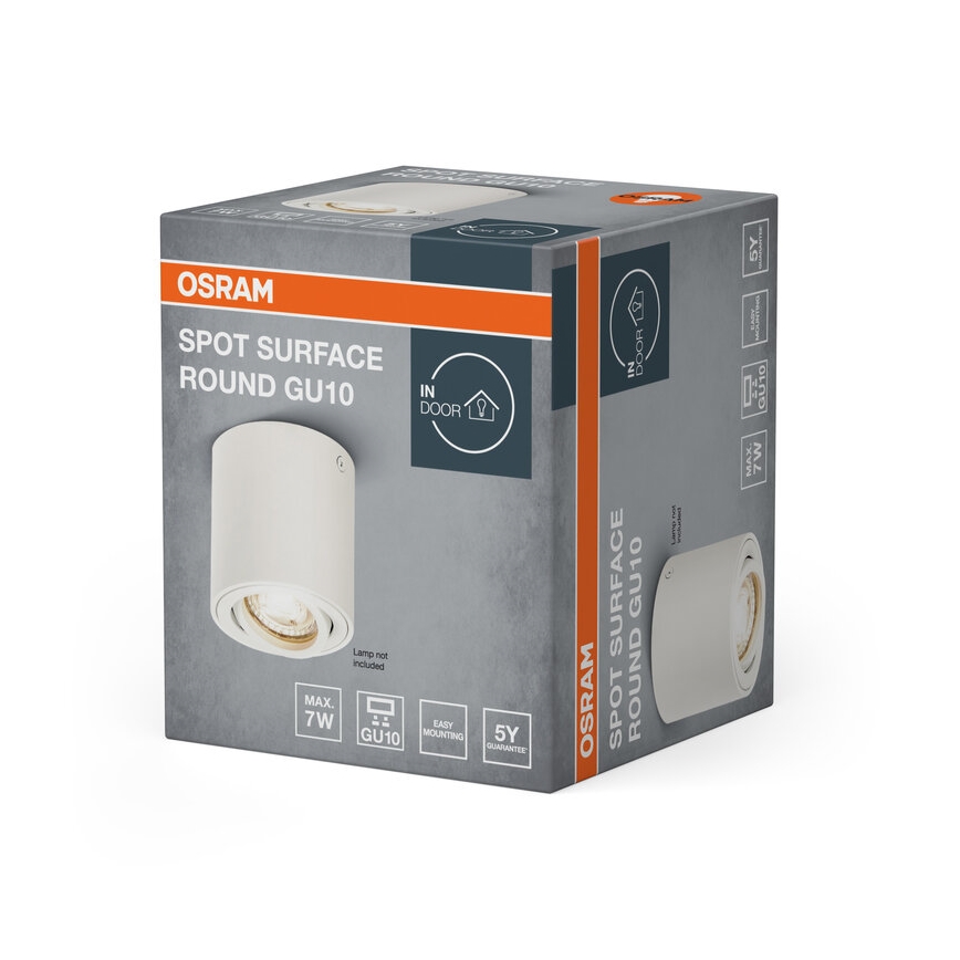 Osram - Luminaire spot 1xGU10/7W/230V blanc