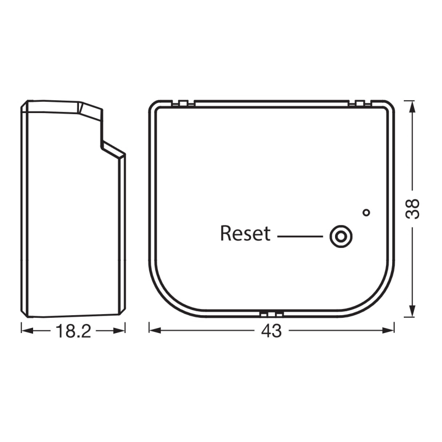 Osram - Module de commande pour stores vénitiens, volets roulants et rideaux SMART+ 230 V Wi‑Fi