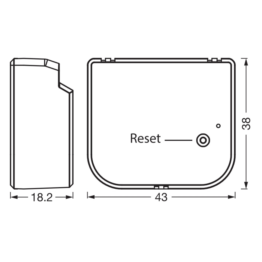 Osram - Module pour interrupteur à 2 boutons SMART+ 230V Wi-Fi
