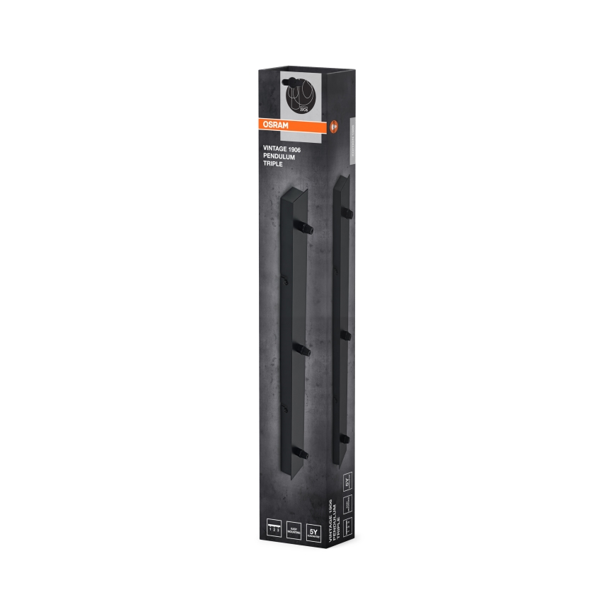 Osram - Montura PENDULUM 230V schwarz