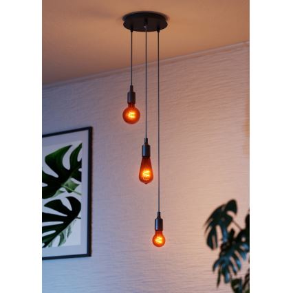 Osram - Netzkabel PENDULUM BELL 1xE27/15W/230V schwarz