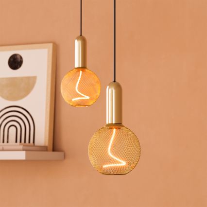 Osram - Netzkabel PENDULUM ROUND 1xE27/15W/230V goldfarben