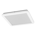 Osram - ORBIS DISC Plafonnier LED pour salle de bains, 22 W, 230 V, 3000/4000 K, 30 x 30 cm, IP44, blanc
