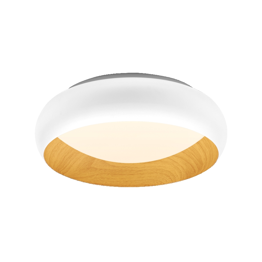 Osram - Dimmbare LED-Deckenleuchte ORBIS LIVIA LED/16W/230V Ø 30 cm weiß/braun