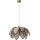 Osram - Pendelleuchte mit Kabelaufhängung DECOR RATTAN 1xE27/15W/230V Ø 48 cm beige/schwarz