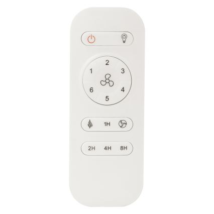 Osram - Ventilatore da soffitto LED/66W/230V 3000/4000/6500K bianco + telecomando