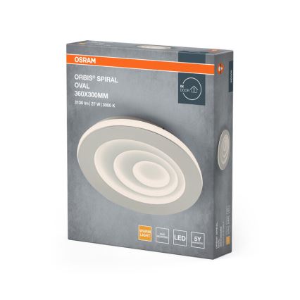 Osram - Plafoniera a LED ORBIS SPIRAL LED/27W/230V