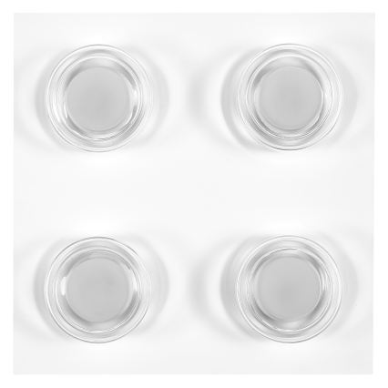 Osram - Plafoniera LED per bagno ORBIS FLAME 4xLED/5,5W/230V 3000/4000K IP44 bianco